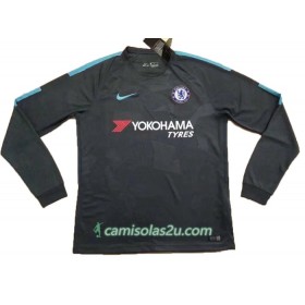 Camisolas de Futebol Chelsea Equipamento 3ª 2017/18 Manga Comprida